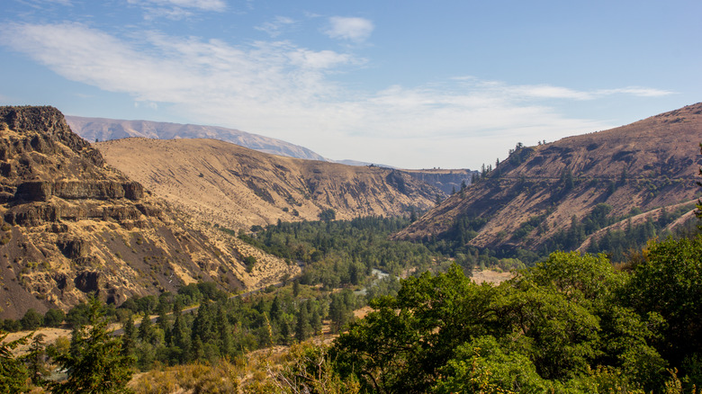 Tieton River valley