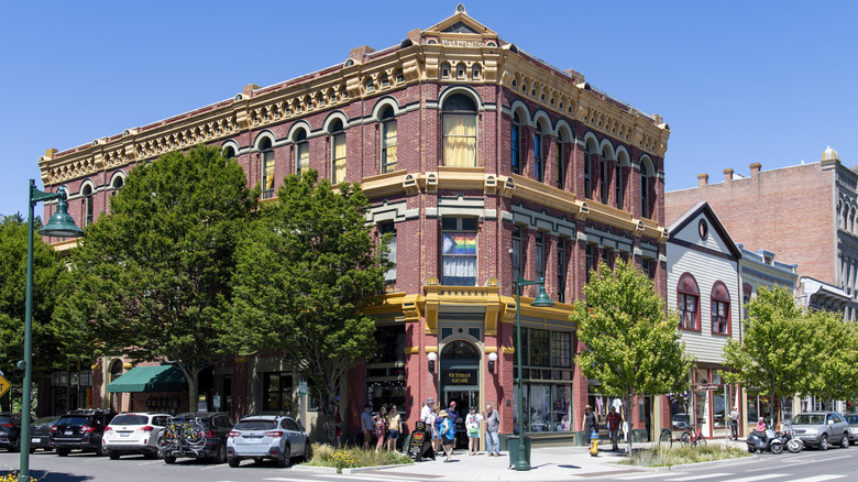Victorian-era building in Port Townsend, Washington