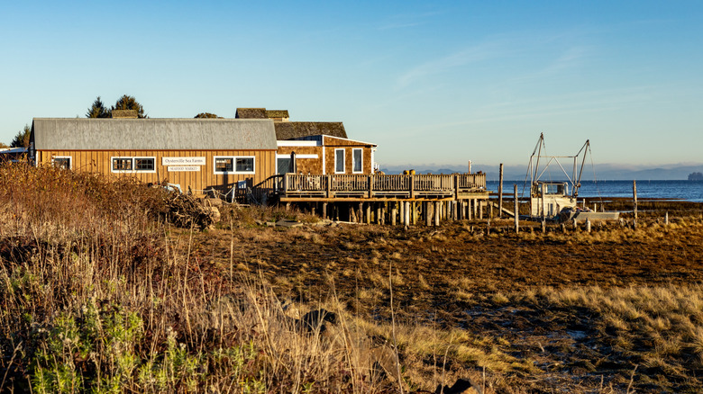 View of the facade of Oysterville Sea Farms