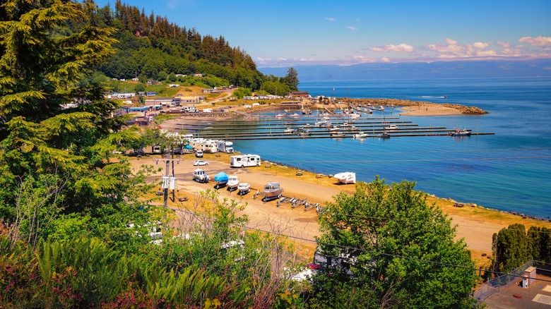 harbor of Sekiu in Washington state