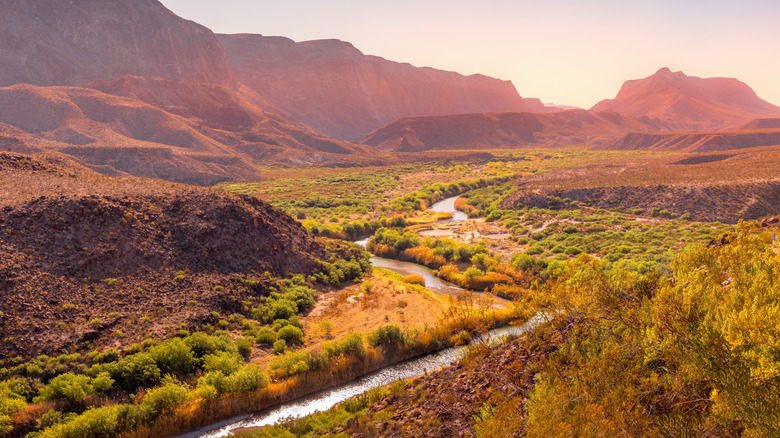 Big Bend Ranch State Park landscape near Presidio, Texas