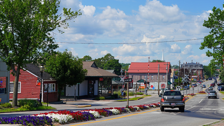 Downtown Brunswick, Maine
