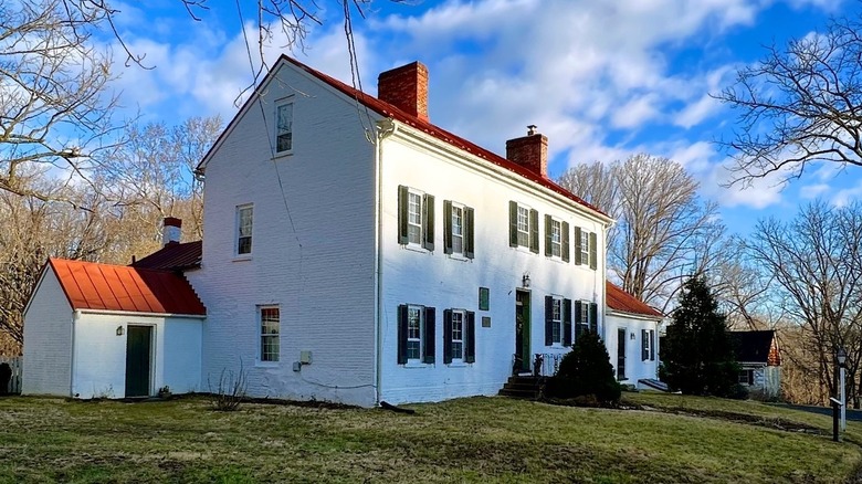 The Madison House, or Bentley House, in Brookeville, Maryland