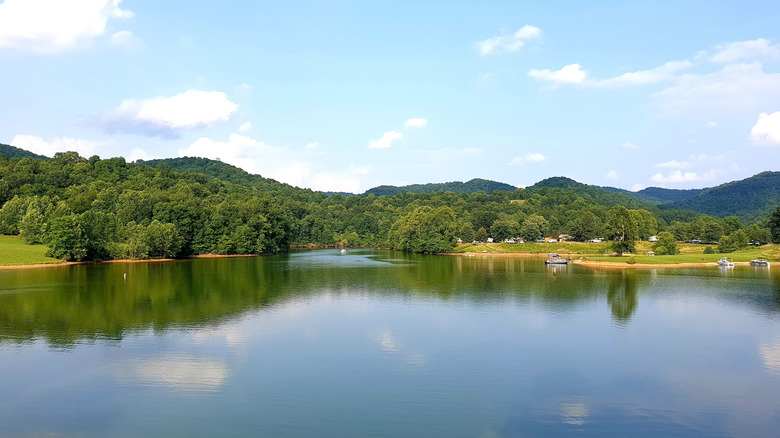 Stonewall Jackson Lake in West Virginia