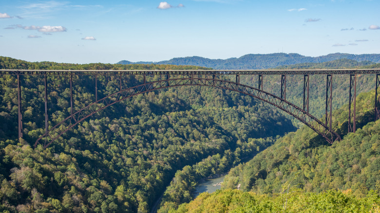 the New River Gorge in West Virginia