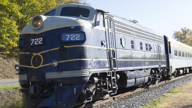 The Potomac Eagle train readying to depart