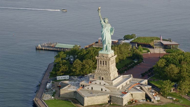 Statue of Liberty on Liberty Island