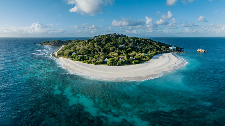 A private island in the Seychelles
