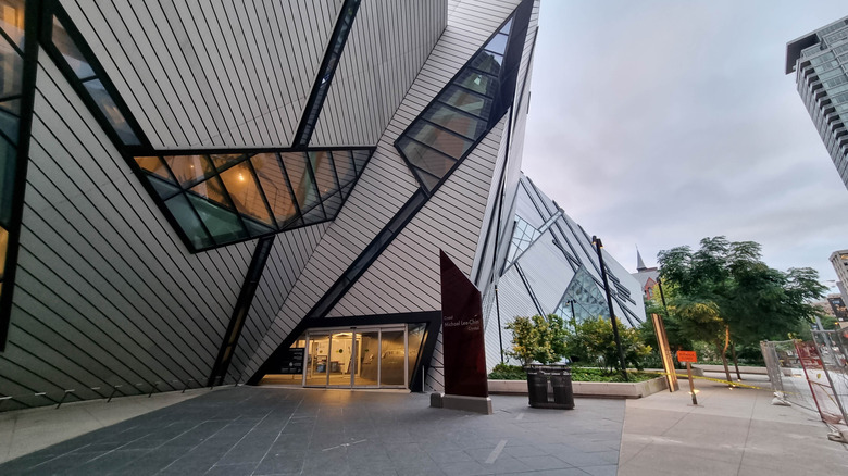 Exterior of Royal Ontario Museum in Toronto