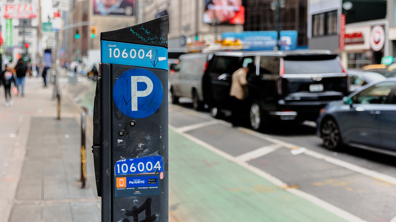Parking meter in Manhattan
