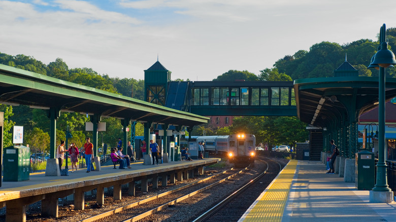 train station in upstate New York