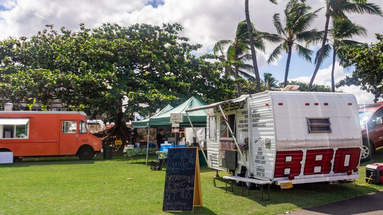 Food truck on Maui