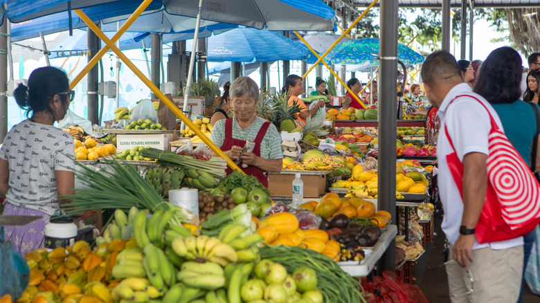 Hilo Farmers Market in Hawaii