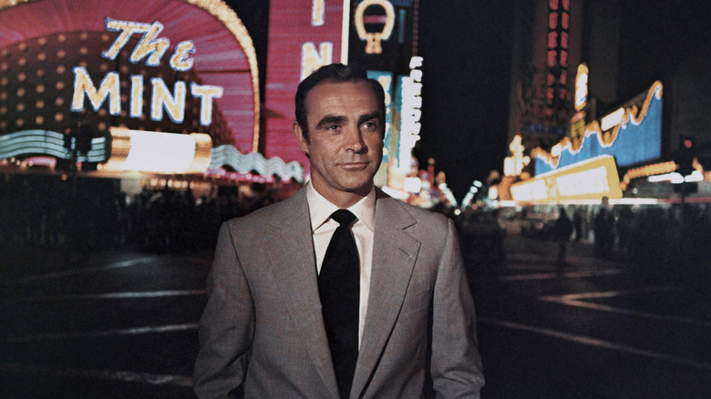 James Bond in "Diamonds Are Forever" in Las Vegas, 1971.