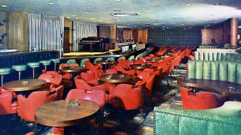 A vintage shot of the Casbar Lounge in Las Vegas.