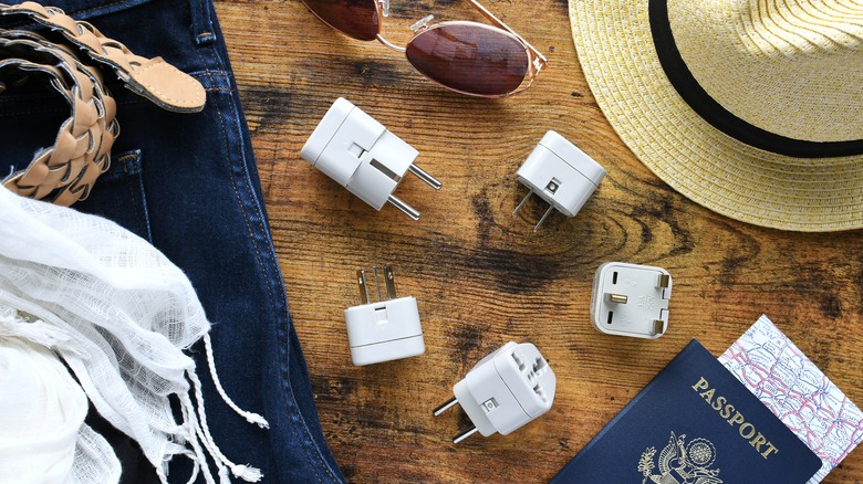 Plug adaptors for a trip to Europe