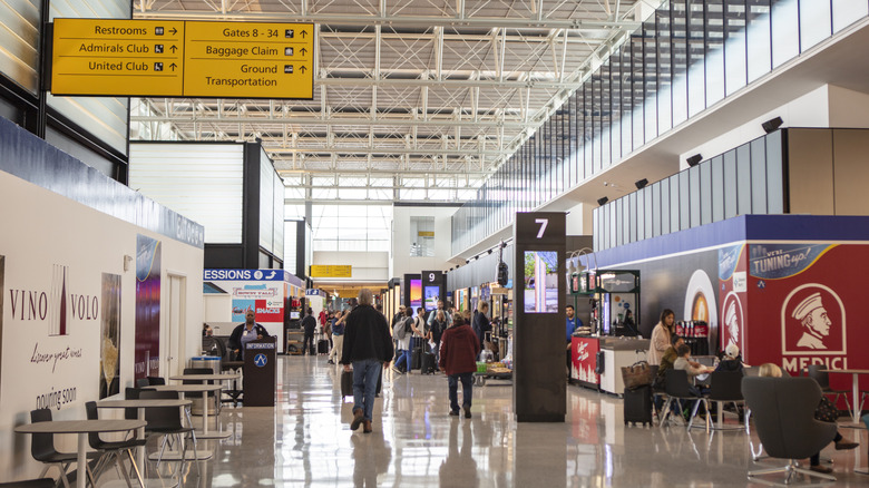 A terminal in Texas' Austin-Bergstrom International Airport