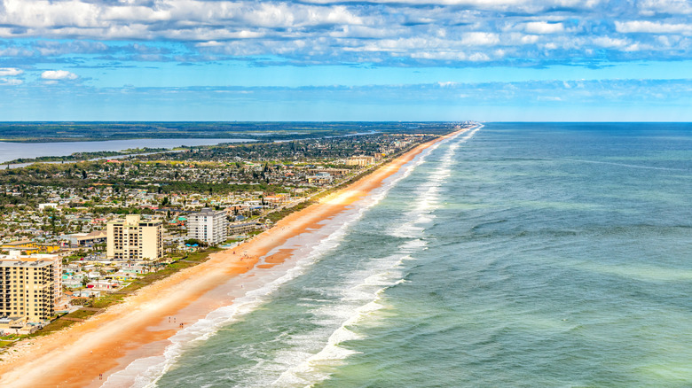 Coastline at Ormond beach