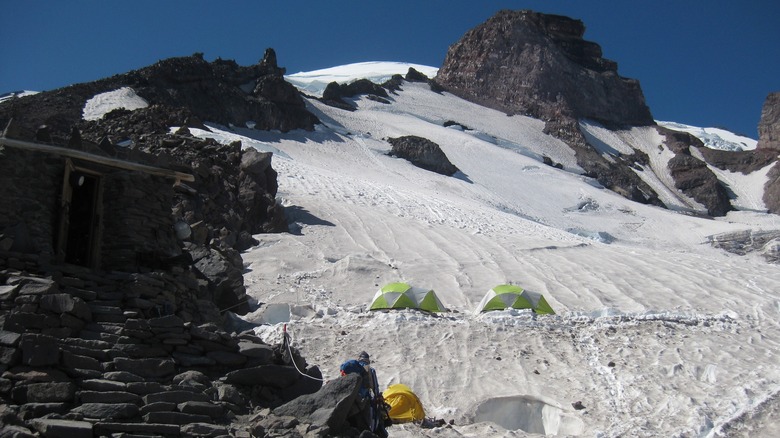 Tents at Camp Muir