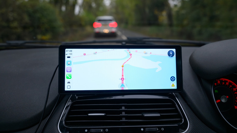 Navigation on Apple CarPlay