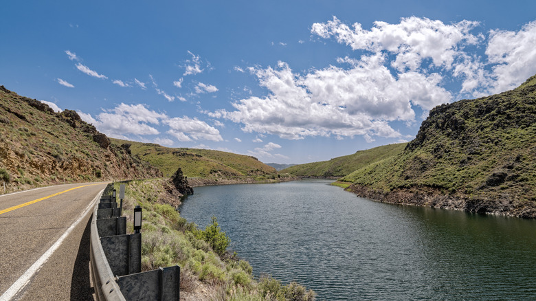 Wild Horse Reservoir in Nevada