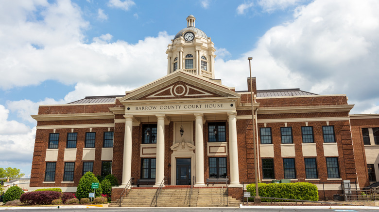 Barrow County Courthouse in Winder, Georgia