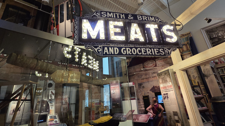 Inside the Park City Museum in Utah