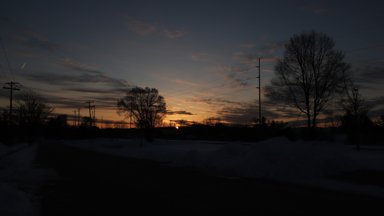 Sunrise over Hartland