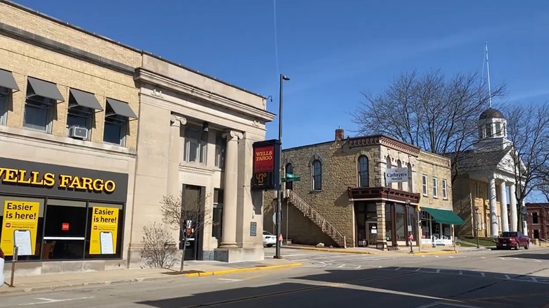 A view of downtown Dodgeville