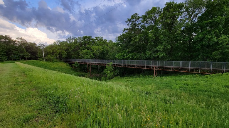 Rock River Heritage Park in Janesville, Wisconsin