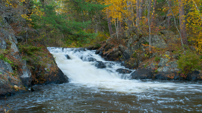 Eighteen Foot Falls in Marinette County