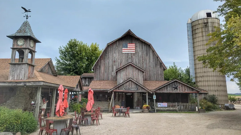 The exterior of the Fuzzy Pig in Whitewater
