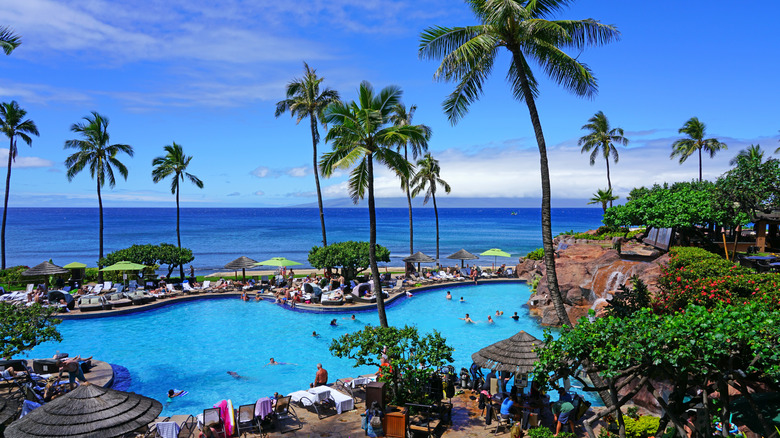 Pools at Hyatt Regency Maui Resort and Spa