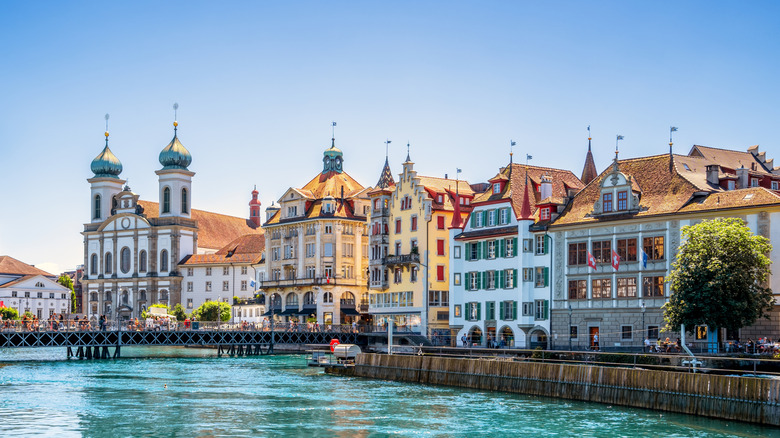 The Old City in Lucerne, Switzerland