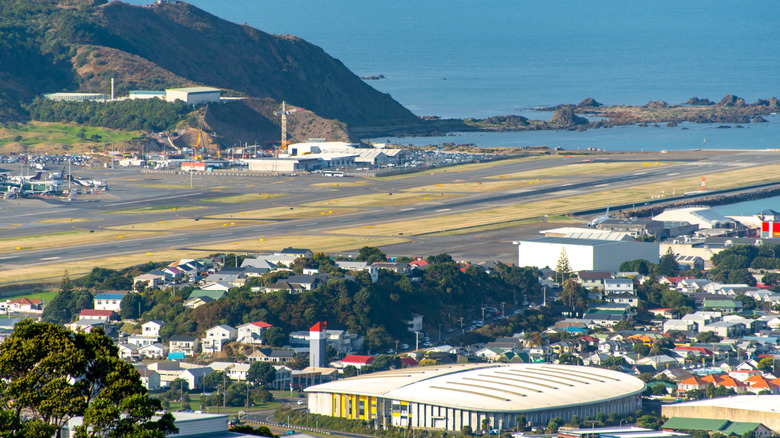 Wellington International Airport runway