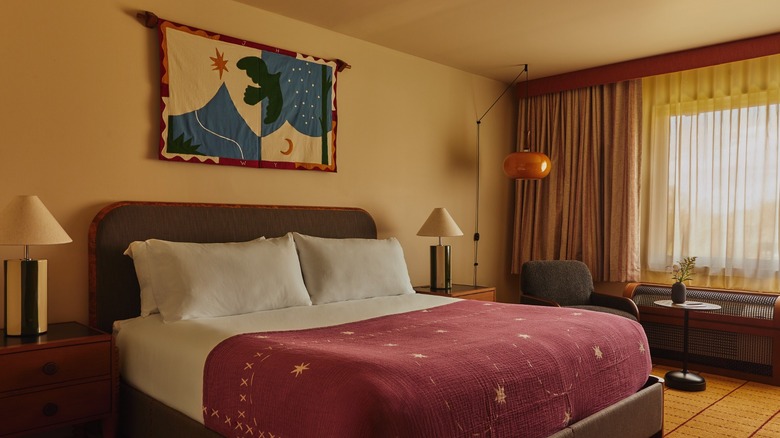 A king bed suite at Trailborn Jackson Hole.