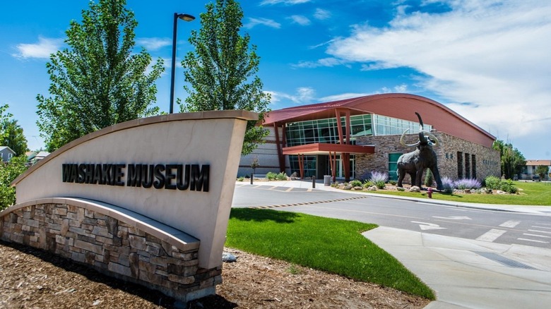 A shot of the Washakie Museum & Cultural Center in Worland, Wyoming