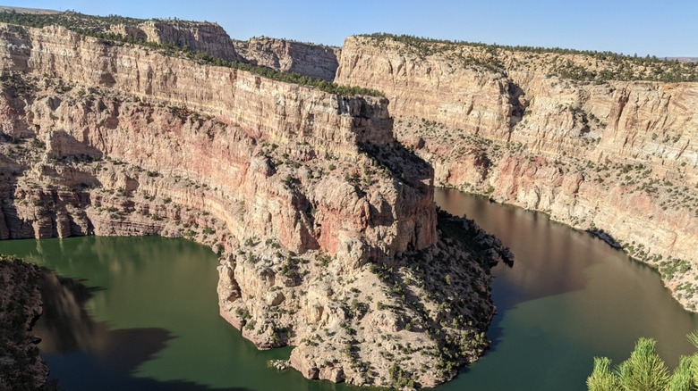 Fremont Canyon at Alcova Reservoir near Casper, Wyoming