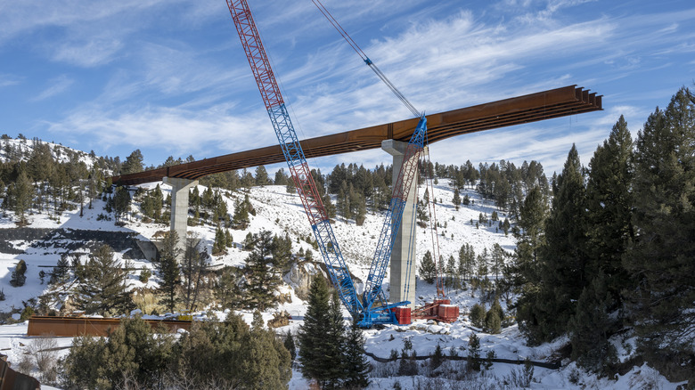 Construction of the new Yellowstone River Bridge began in 2025