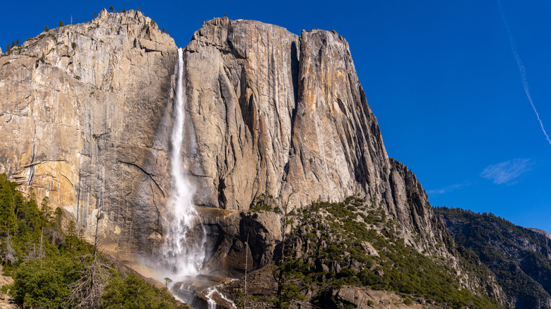view of yosemite falls