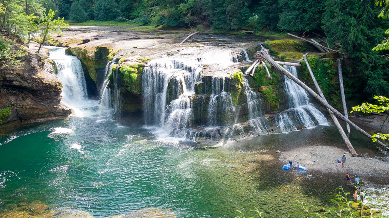 Lower Lewis River Falls