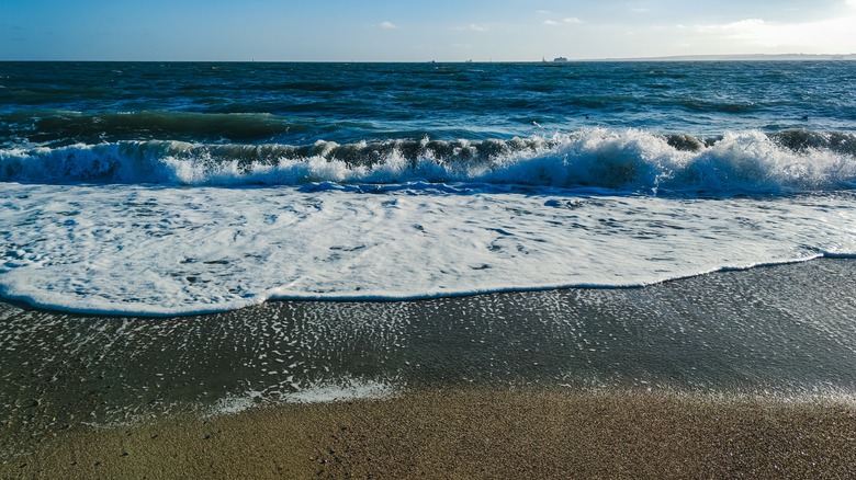 Southsea Beach in UK