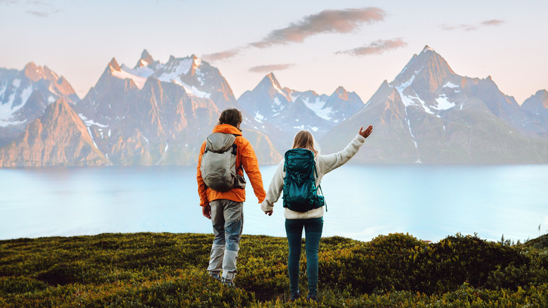 Hikers in Norway