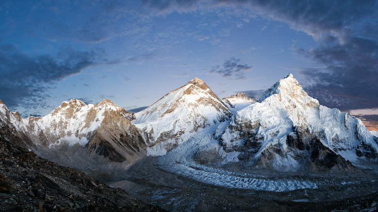 Peaks in Sagarmatha National Park