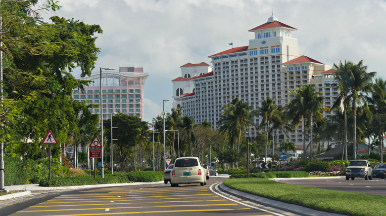 Exterior view of Rosewood Baha Mar guest room buildings