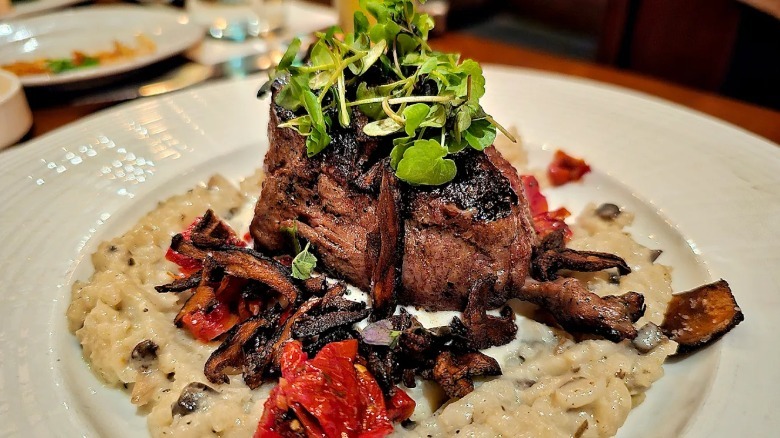 Steak at Le Cellier in Disney's Epcot