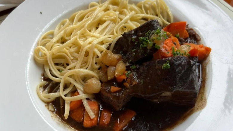 A dinner at Chefs de France in Epcot's France pavilion