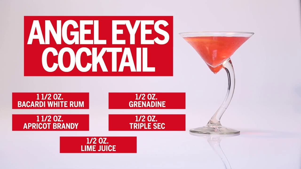 Drink Recipes How to Make an Angel Eyes Cocktail Angel Eyes Cocktail Recipe Tropical Drink