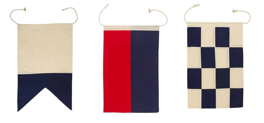 Nautical Letter Flags