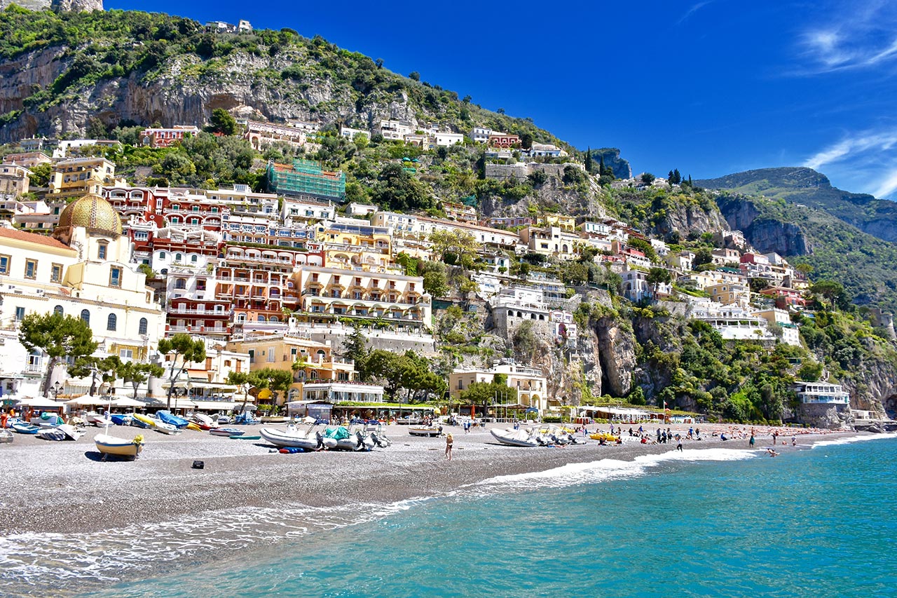 Best Beaches in Italy: Marina Grande, Positano